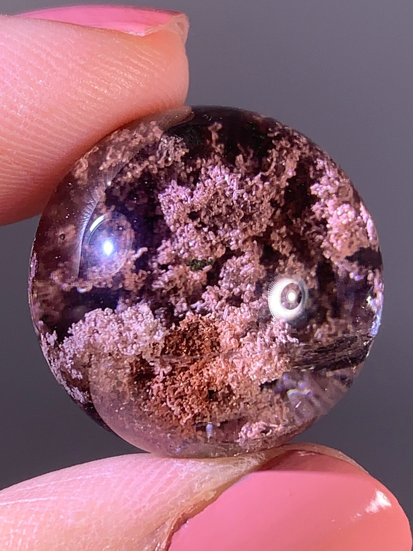 High-Quality Colorful Garden Quartz Crystal Sphere from Brazil