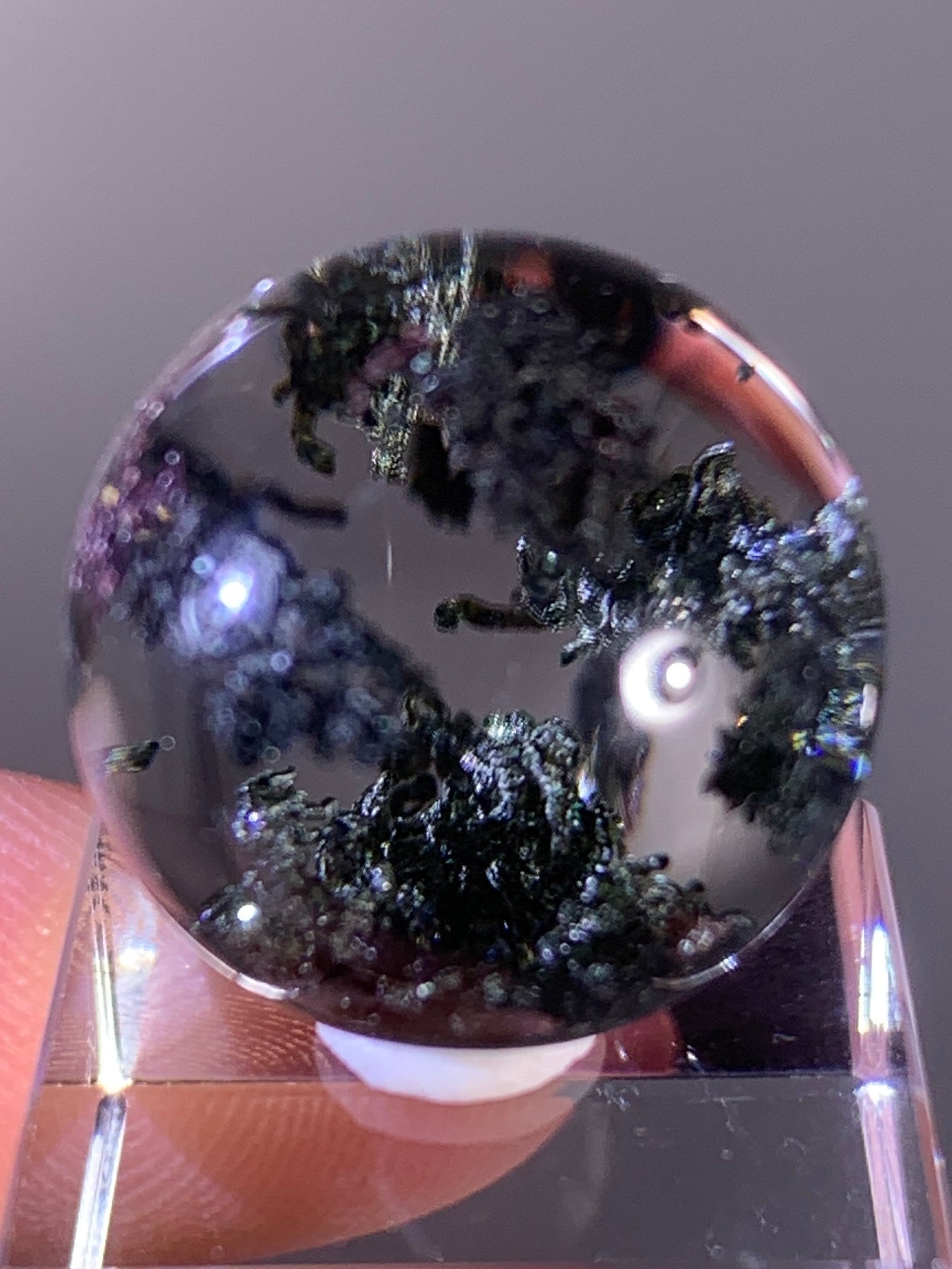 Garden Quartz (Lodolite) – Scenic Inclusion Crystal – Rain & Stone