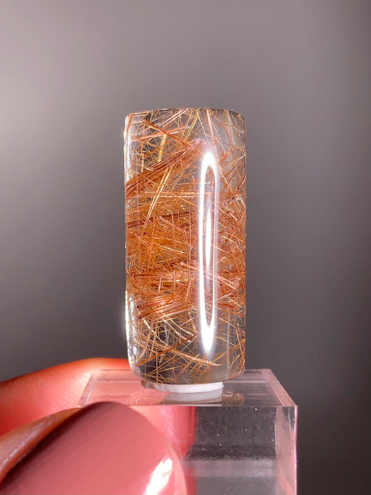 Madagascar Polished Red Copper Rutile