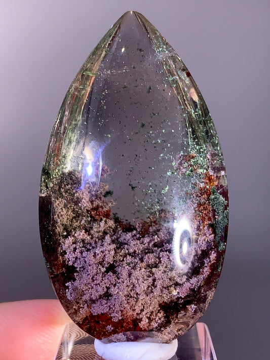 High-Quality Four Season Garden in Citrine Quartz Polished Teardrop from Brazil