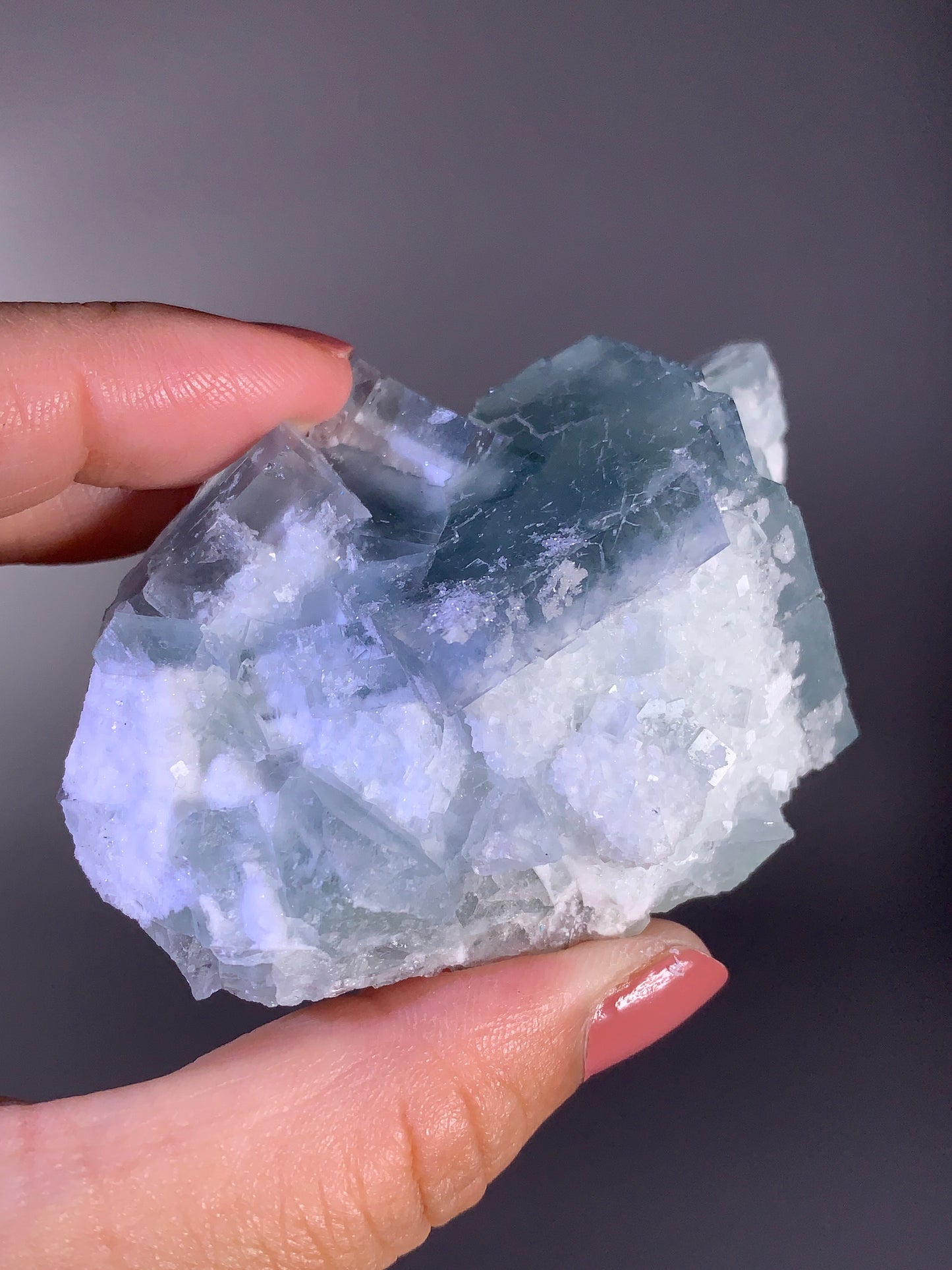 High-Quality Morandi Fluorite & Quartz Symbiosis Specimen | Collector Grade Mineral