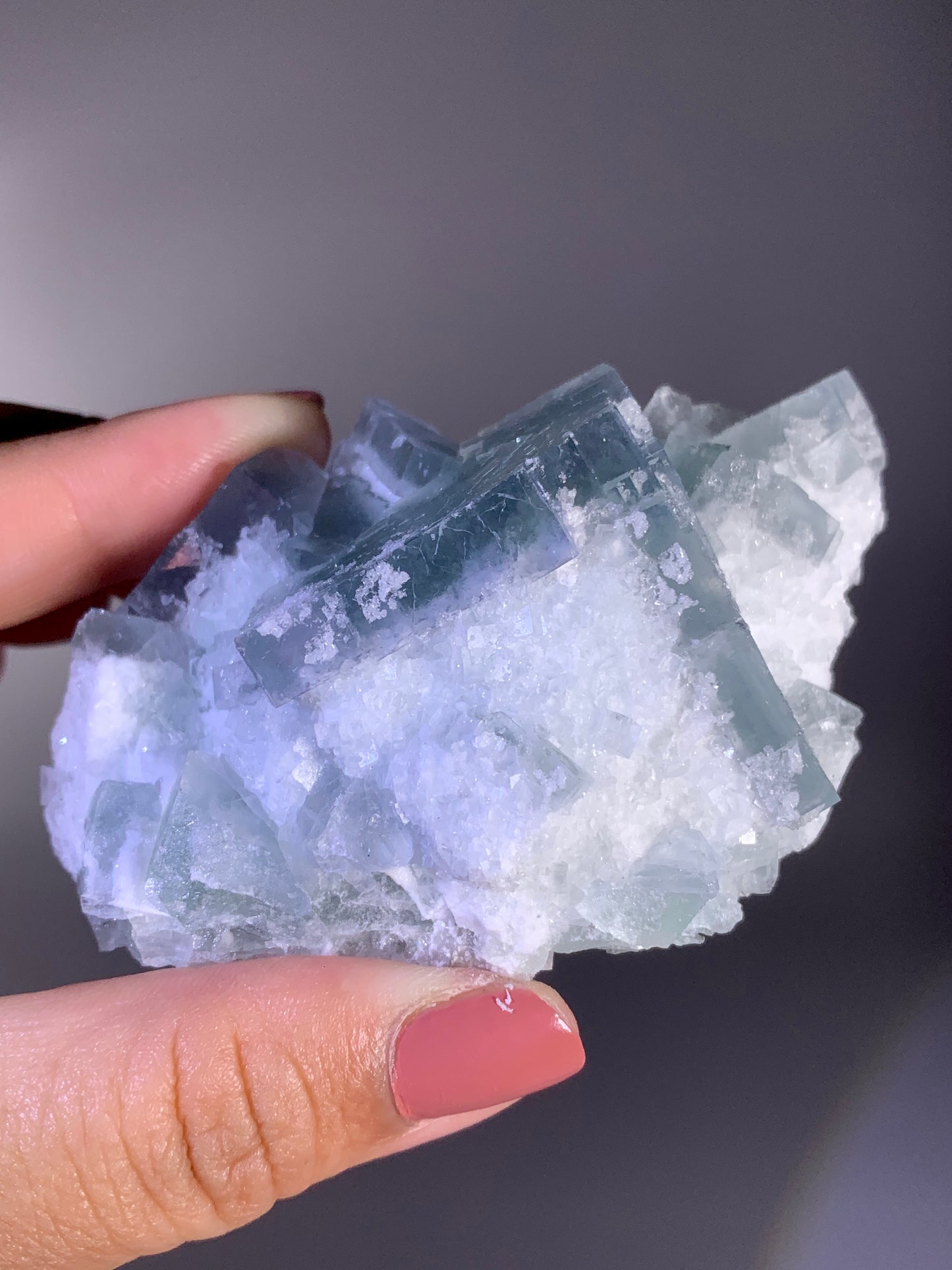 High-Quality Morandi Fluorite & Quartz Symbiosis Specimen | Collector Grade Mineral