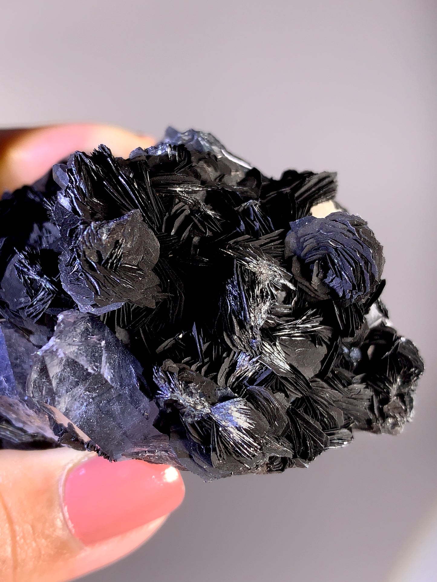 High-Quality Specularite Rose Mineral Specimen | Collector Grade Crystal
