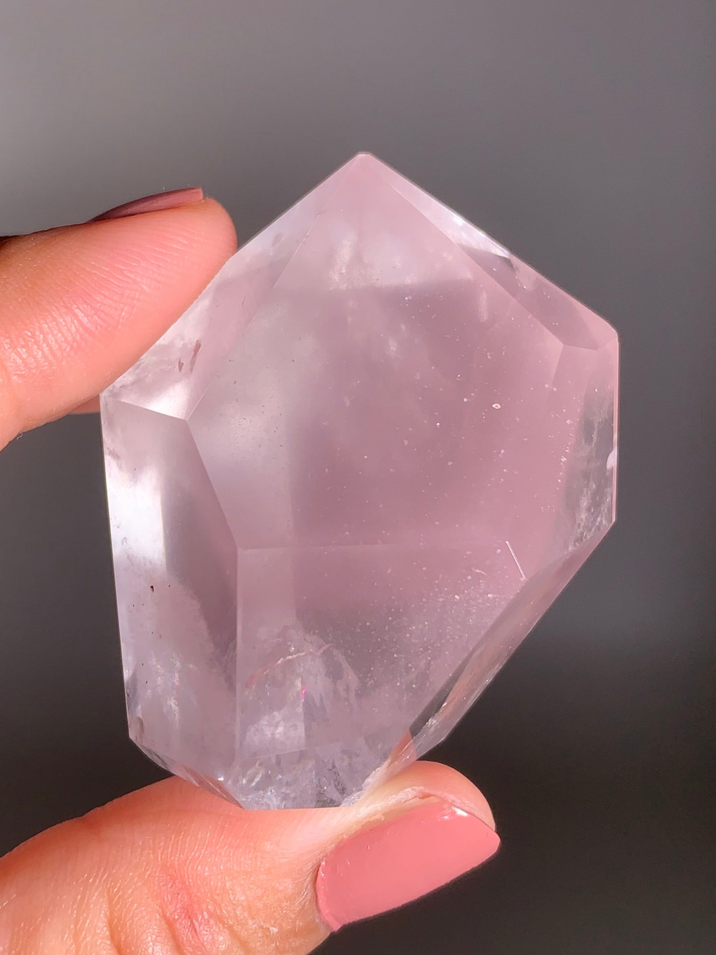 Rare Pink Lithium Tower from Brazil