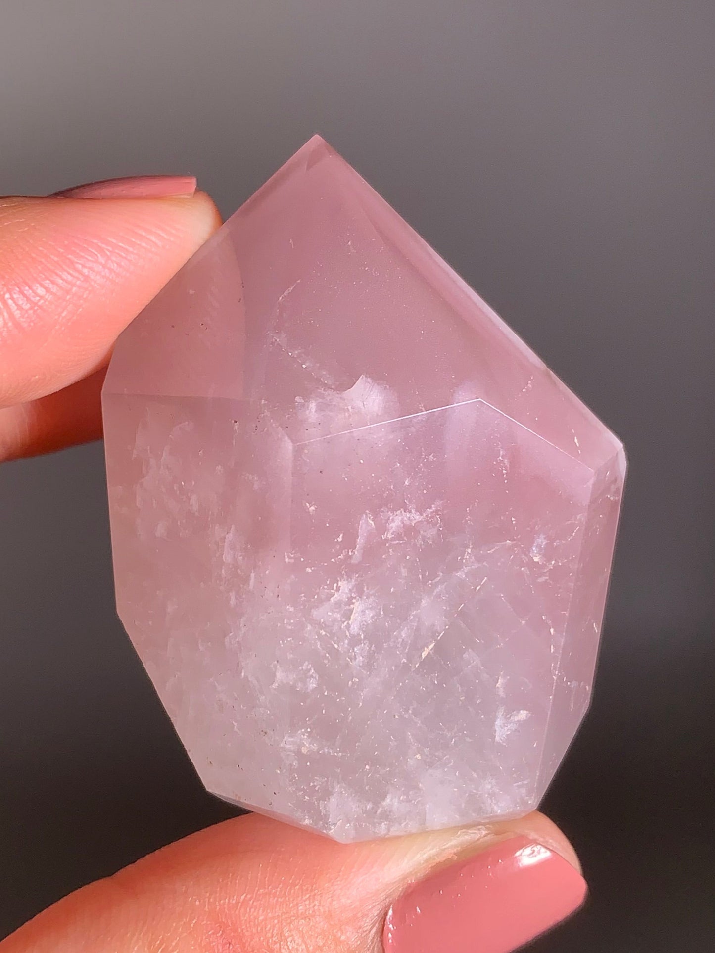 Rare Pink Lithium Tower from Brazil