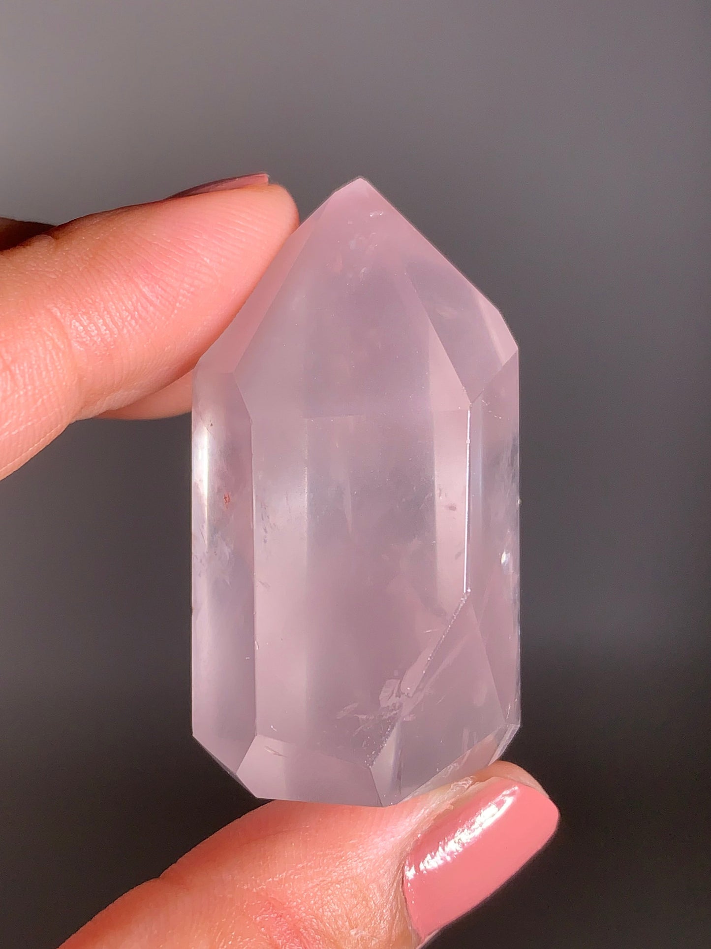 Rare Pink Lithium Tower from Brazil