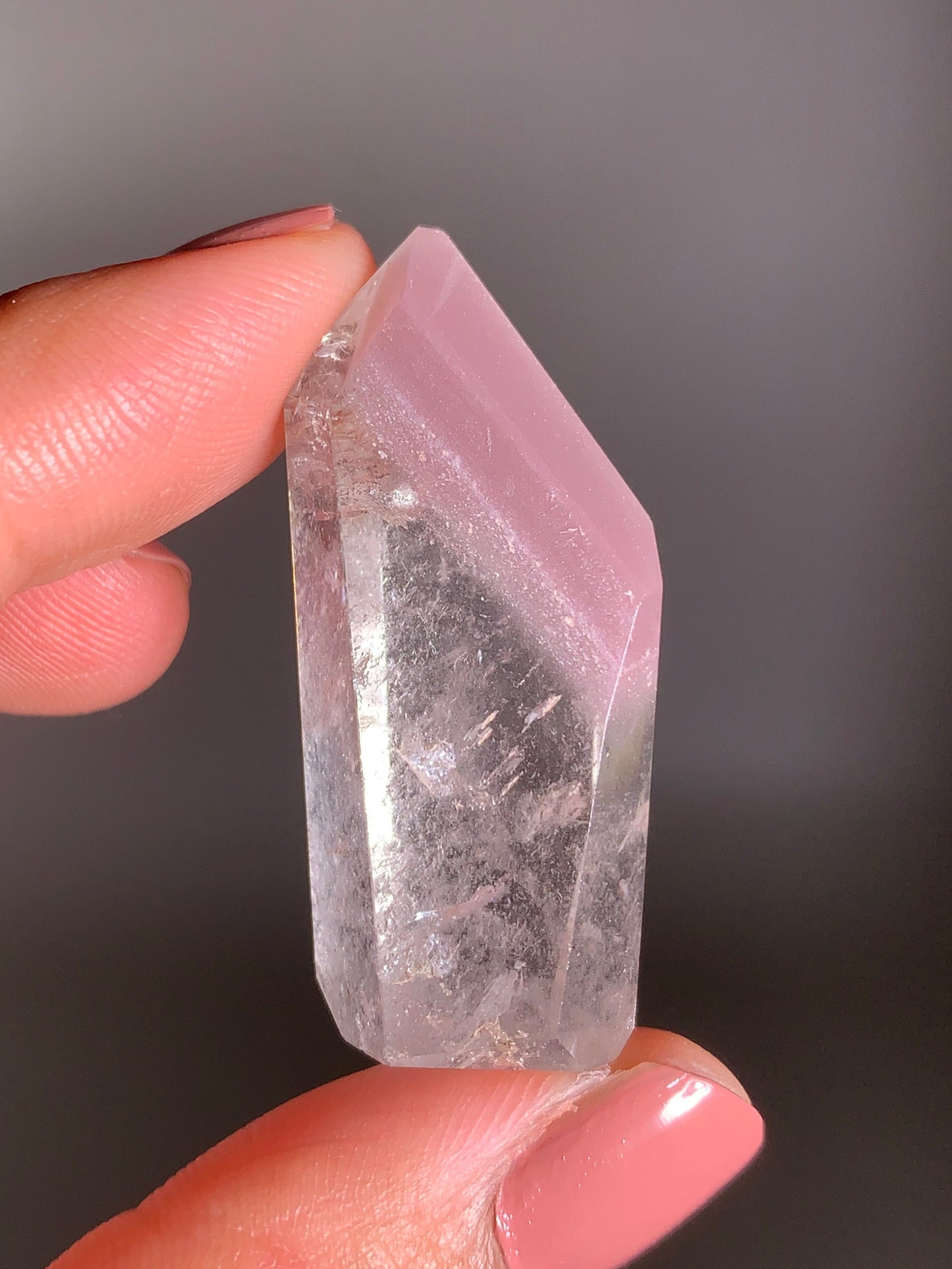 Rare Pink Lithium Tower from Brazil