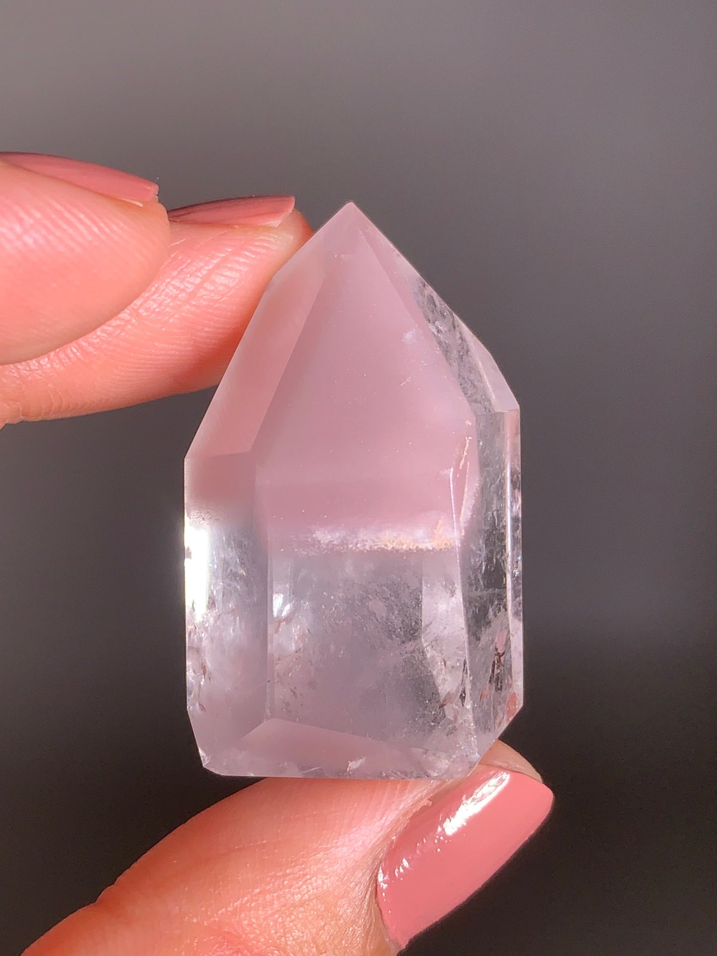 Rare Pink Lithium Tower from Brazil