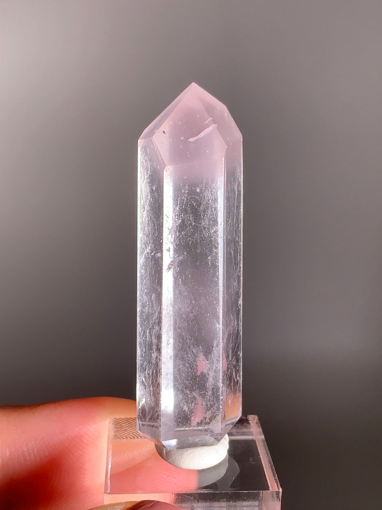 Rare Pink Lithium Tower from Brazil