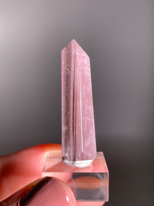 Rare Pink Lithium Tower from Brazil