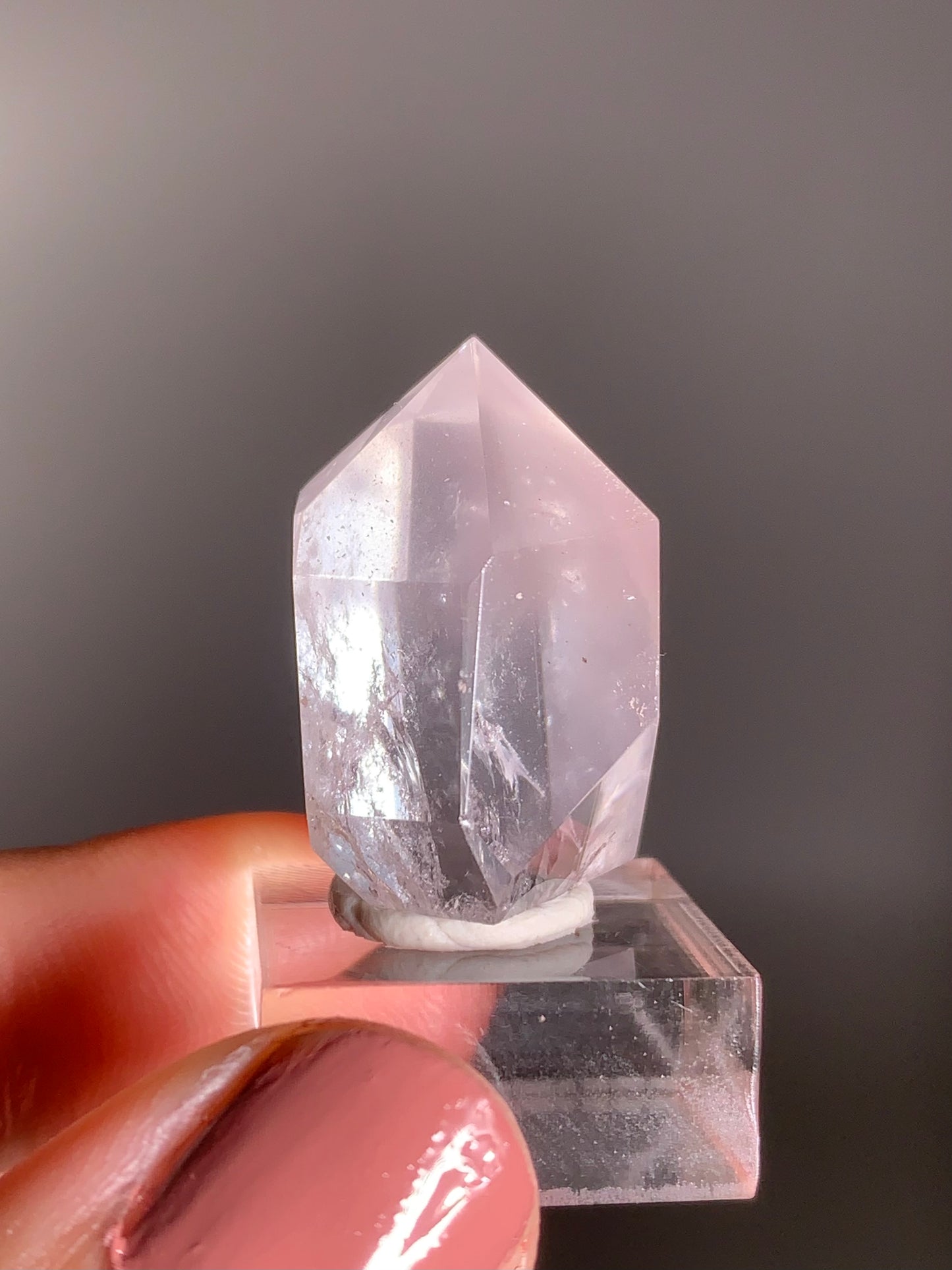 Rare Pink Lithium Tower from Brazil