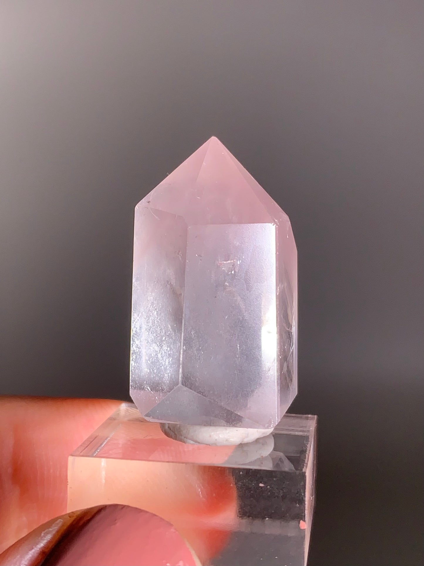 Rare Pink Lithium Tower from Brazil