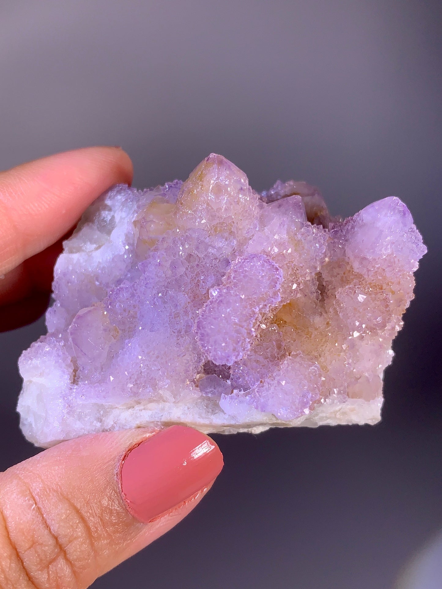 Spirit Quartz (Cactus Quartz) Crystal Specimen | Natural Mineral