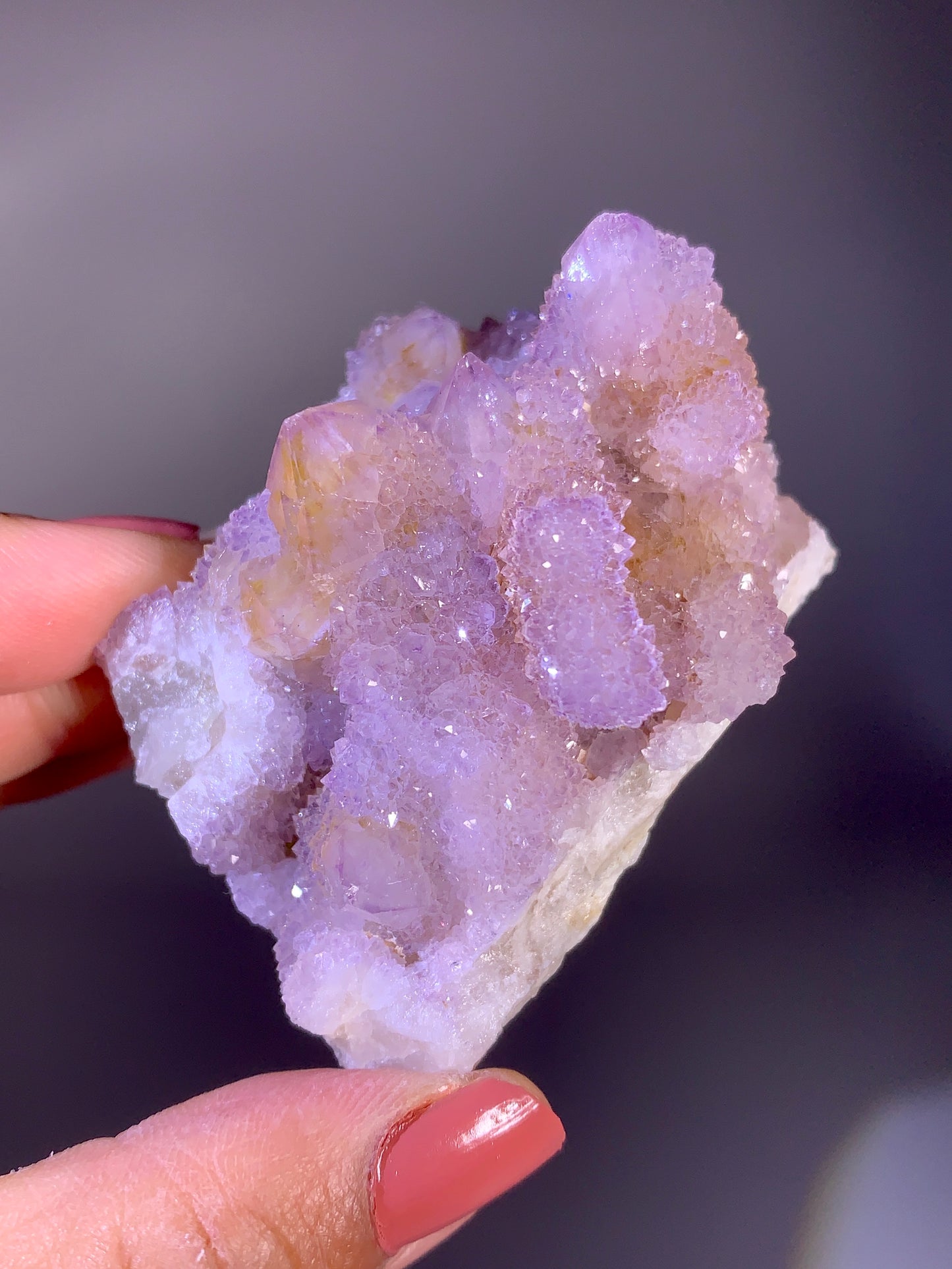Spirit Quartz (Cactus Quartz) Crystal Specimen | Natural Mineral