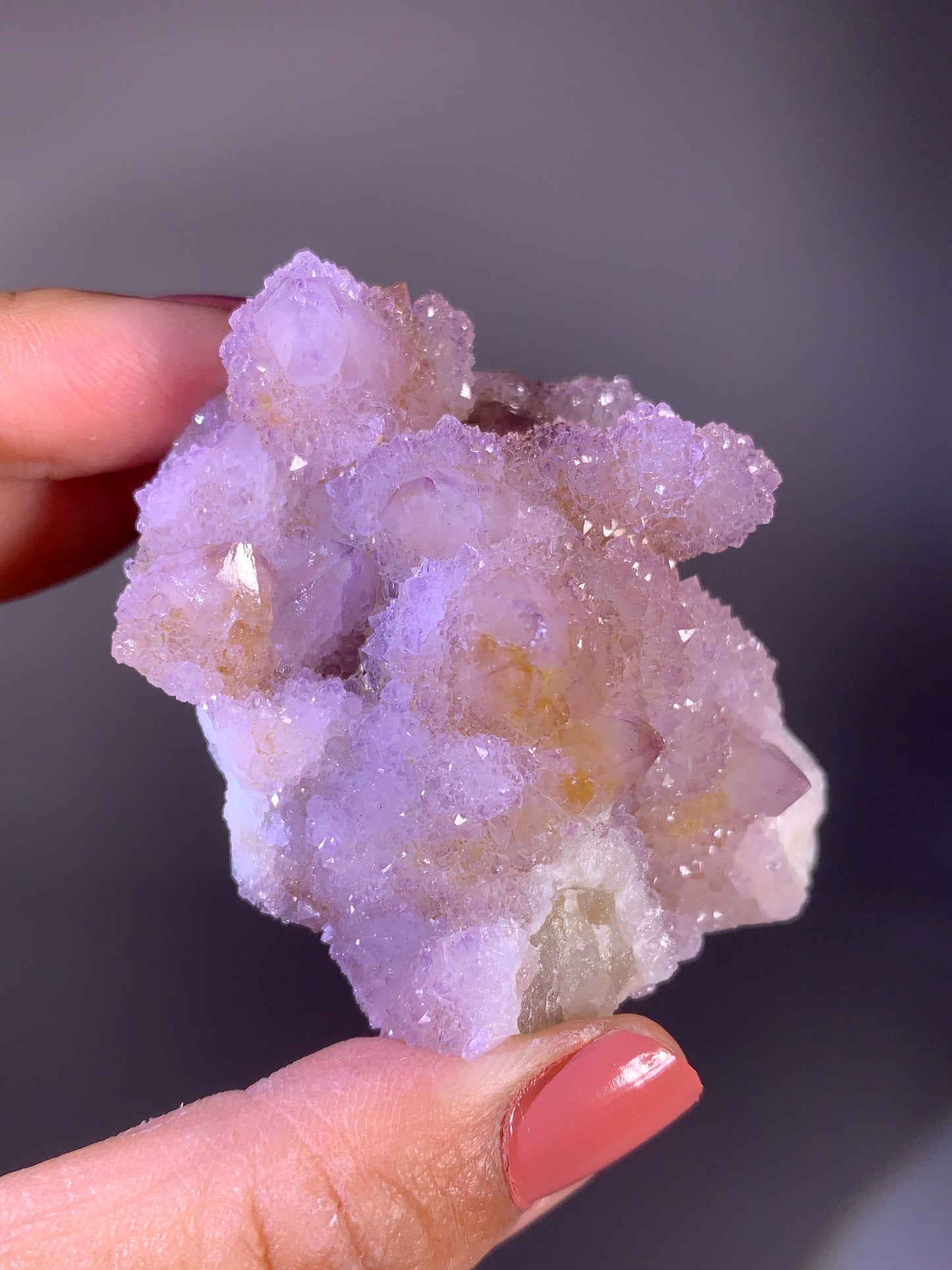 Spirit Quartz (Cactus Quartz) Crystal Specimen | Natural Mineral