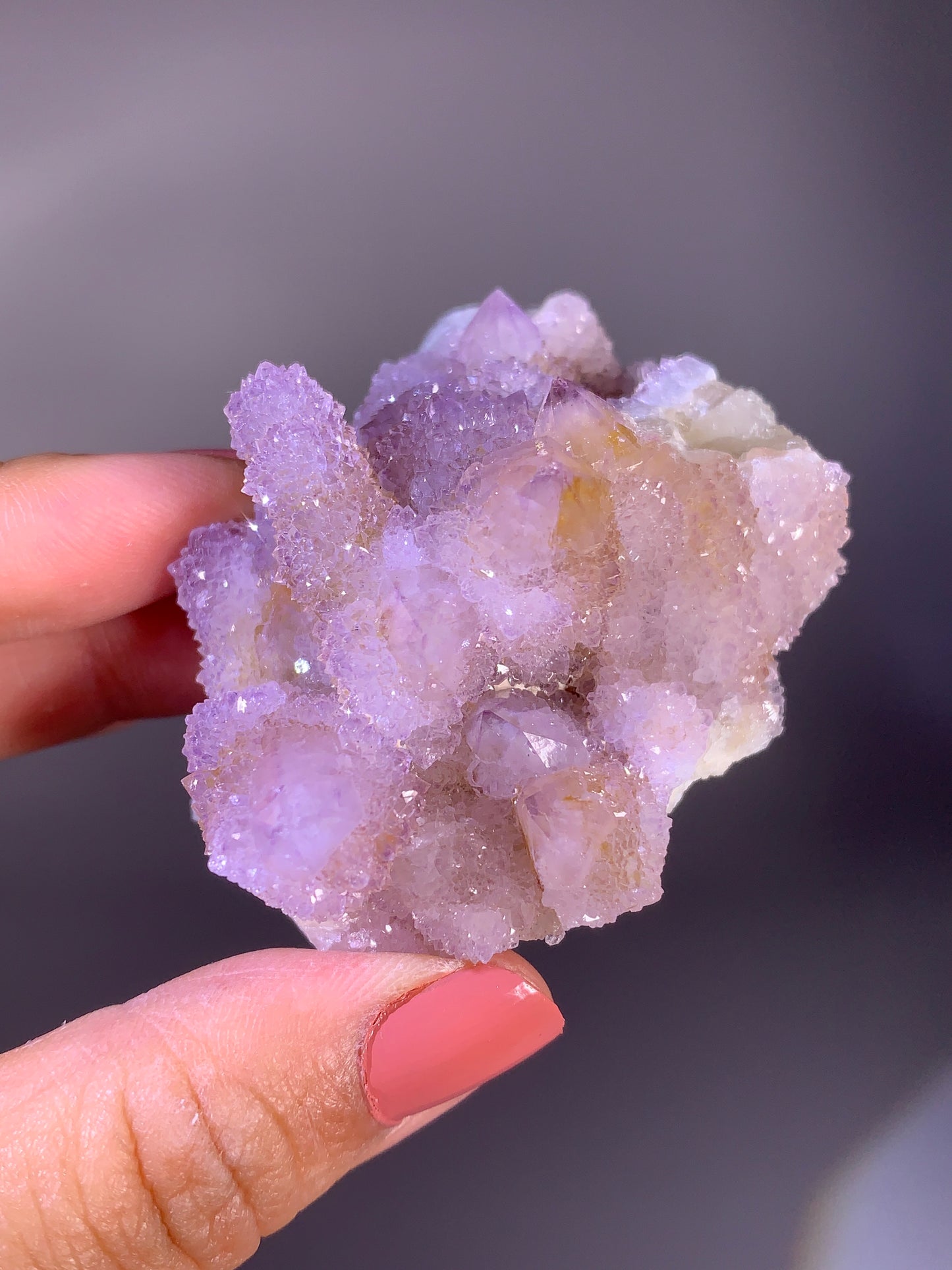 Spirit Quartz (Cactus Quartz) Crystal Specimen | Natural Mineral