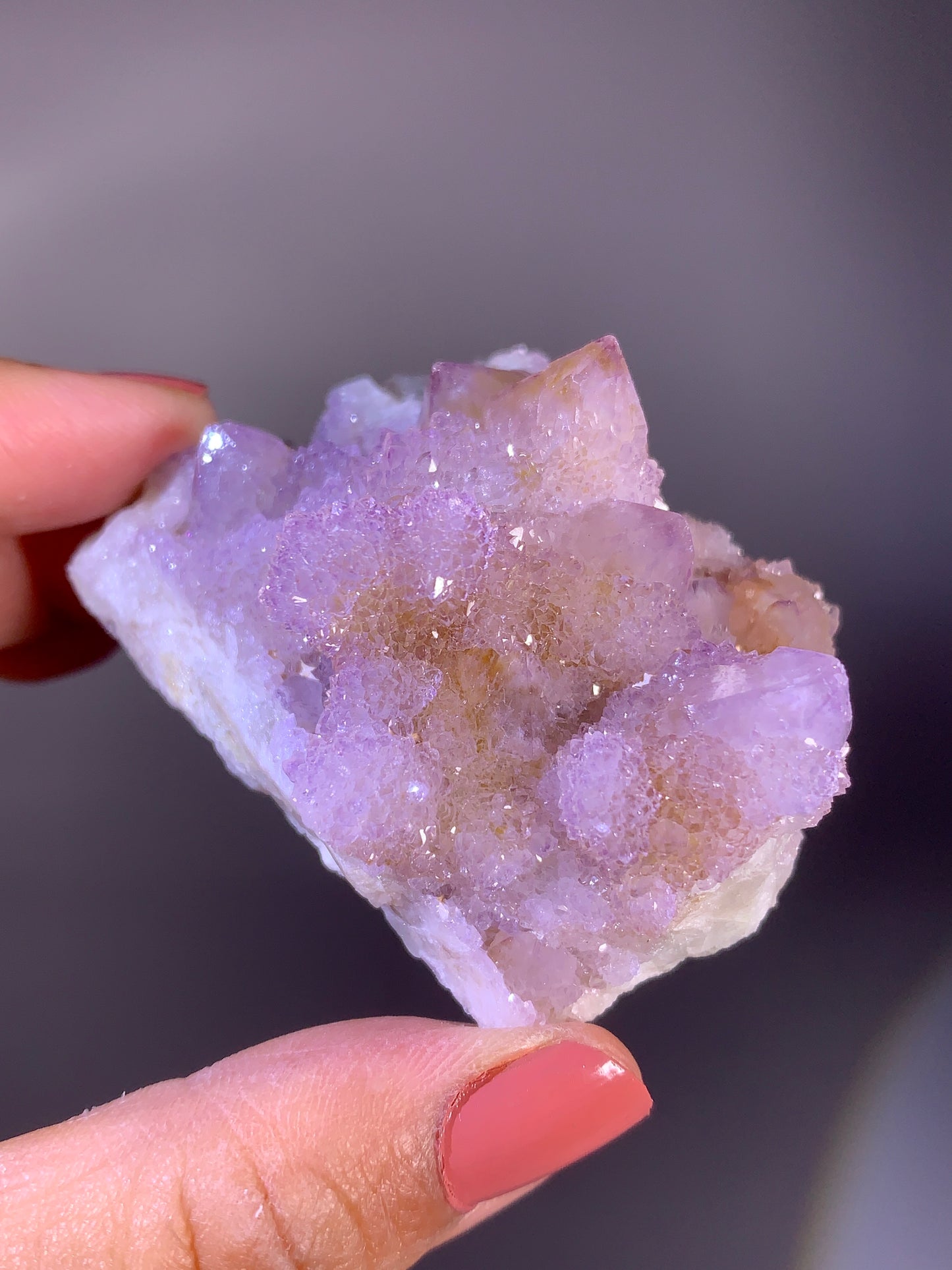Spirit Quartz (Cactus Quartz) Crystal Specimen | Natural Mineral