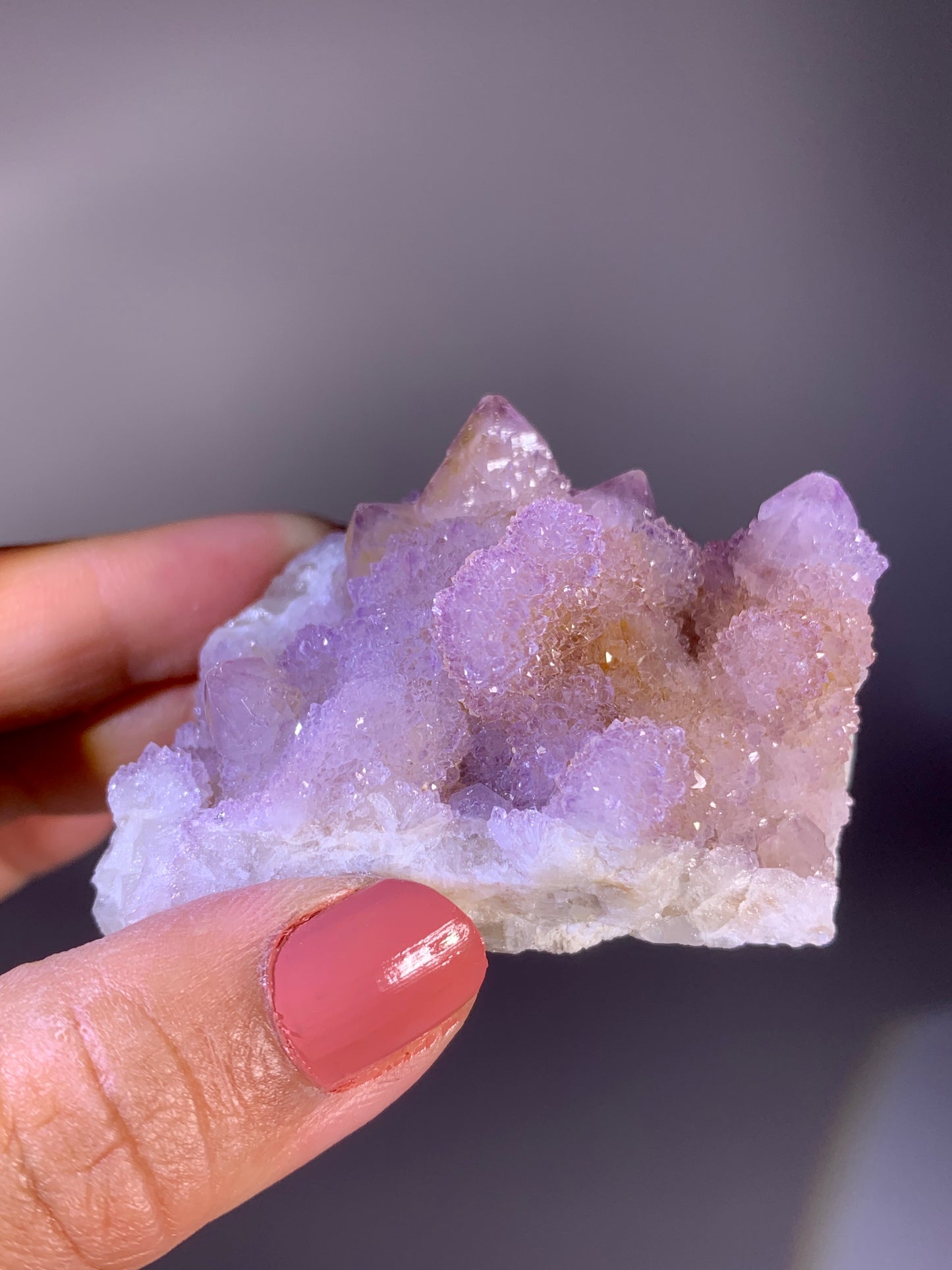 Spirit Quartz (Cactus Quartz) Crystal Specimen | Natural Mineral
