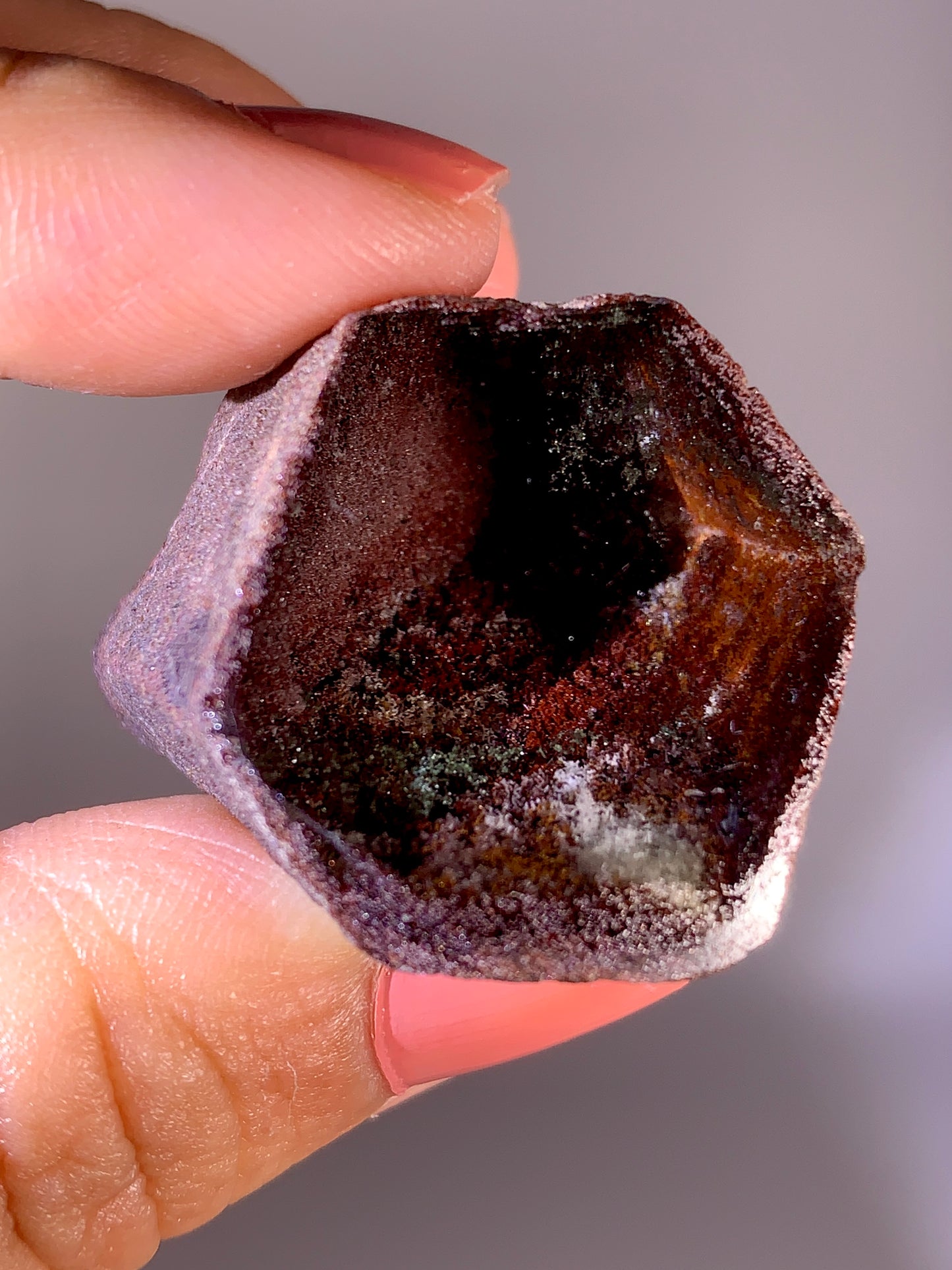 High-Grade Four Season Garden Quartz Kaleidoscope Semi-Polished Specimen from Brazil