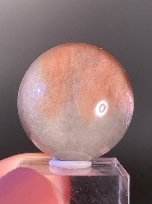 Top Quality Pink Amphibole Quartz Cabochon – Rare Collector’s Gem from Brazil