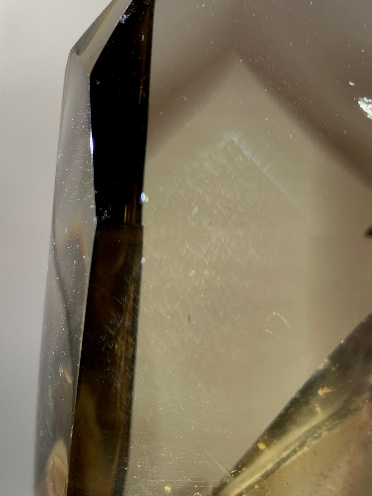 Rare Smoky Quartz Double Point Formation with Phantom & Blue Needle Inclusions from Brazil | Collector’s Specimen