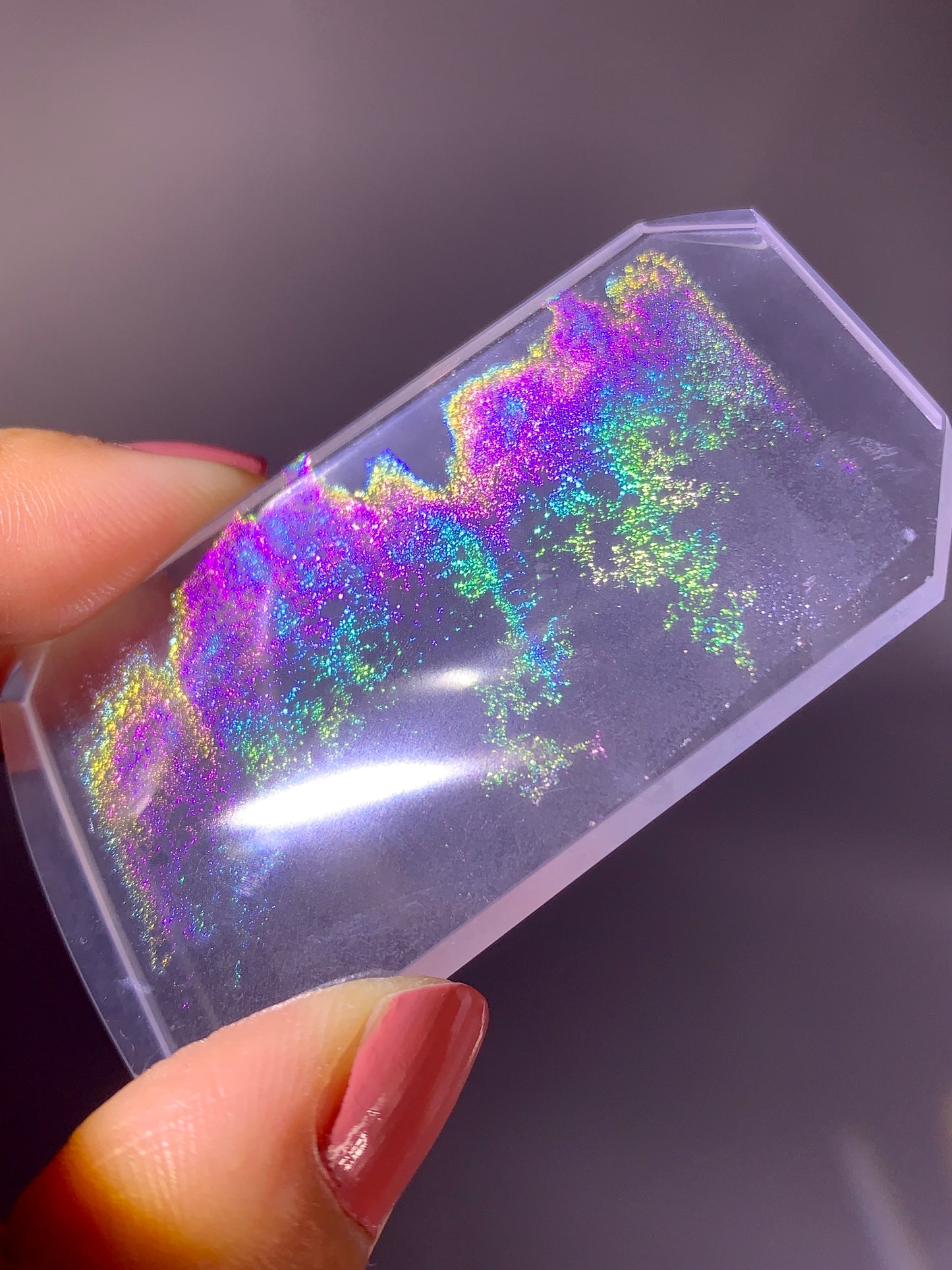 High-Quality Rainbow Mica Inclusion Quartz Freeform | Mozambique Collector Specimen