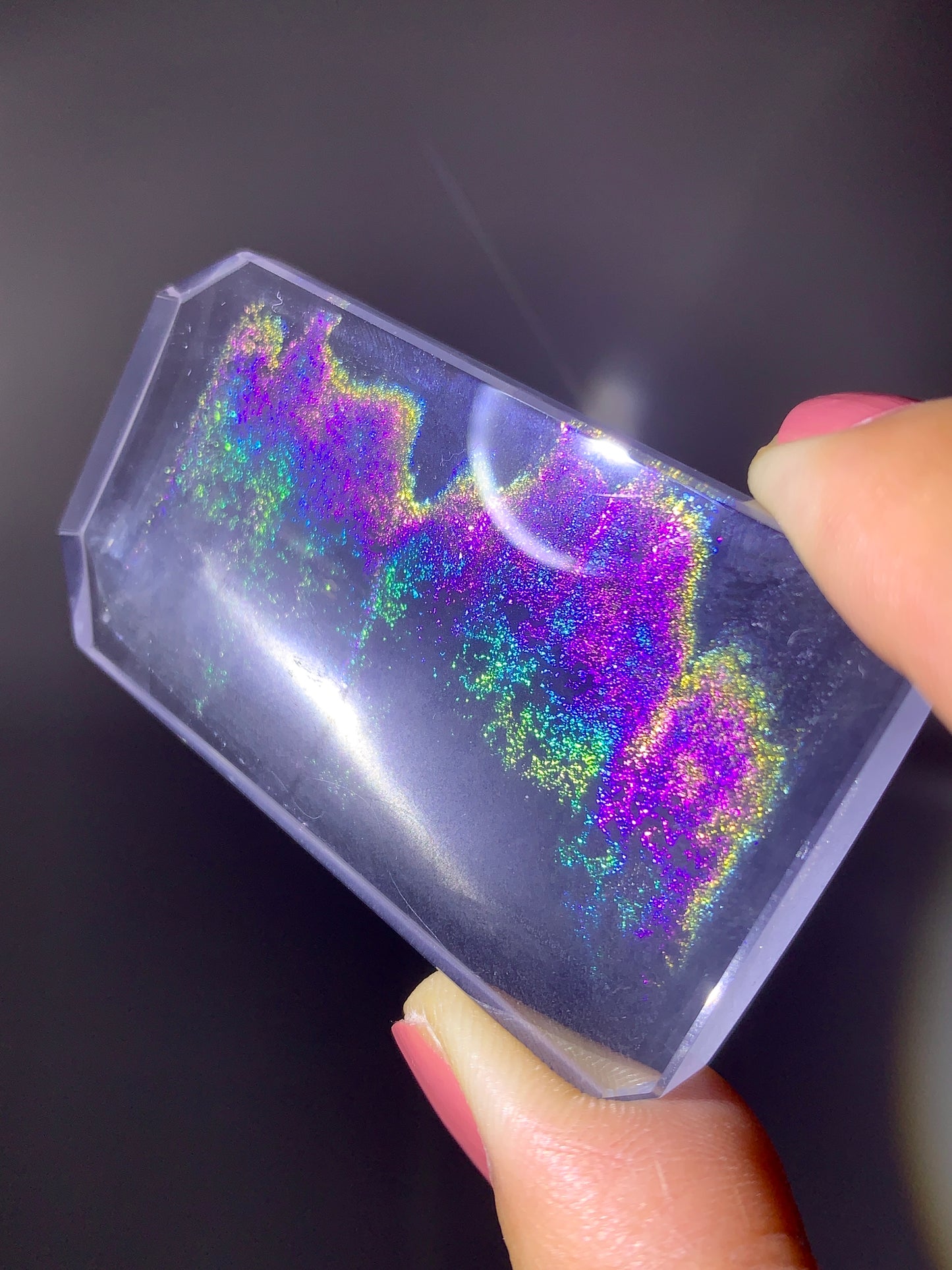 High-Quality Rainbow Mica Inclusion Quartz Freeform | Mozambique Collector Specimen