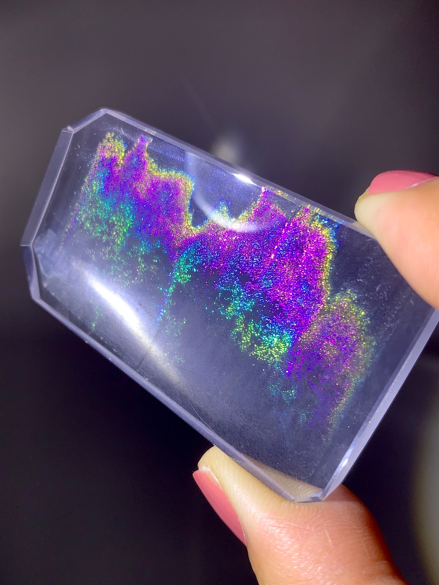 High-Quality Rainbow Mica Inclusion Quartz Freeform | Mozambique Collector Specimen