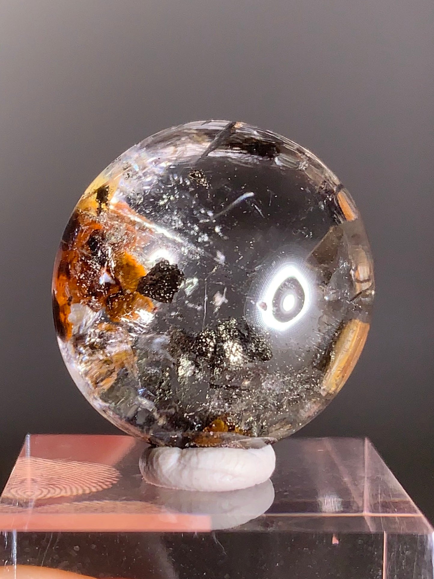 Pyrite in Quartz – Rare Collector’s Crystal from Brazil