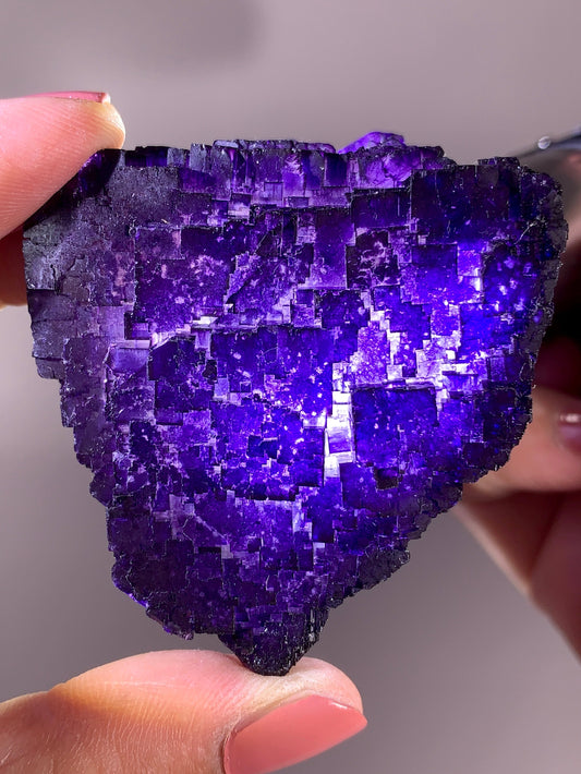 High-Grade Múzquiz Fluorite Mineral Specimen | Coahuila, Mexico Collector Crystal