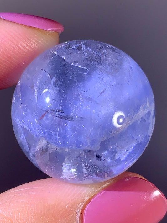 Rare Collector's Piece Dumortierite Sphere | Brazil