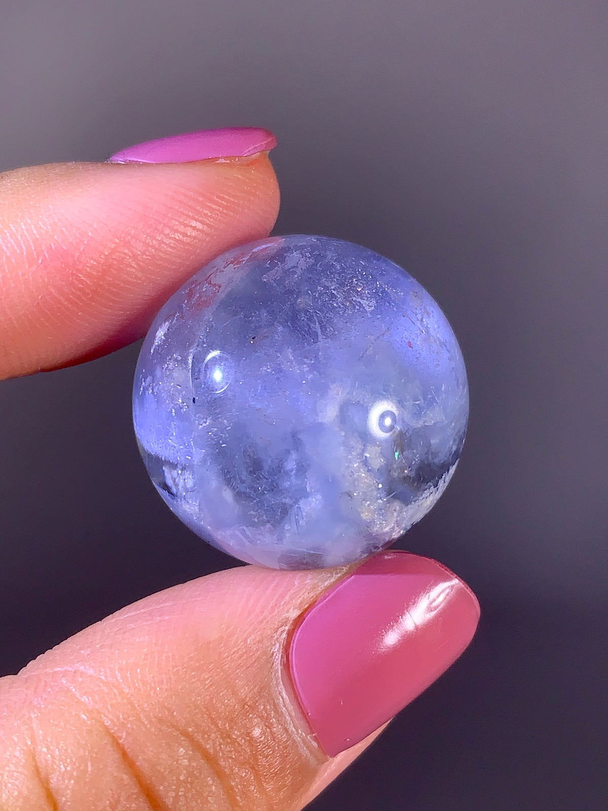 Rare Collector's Piece Dumortierite Sphere | Brazil