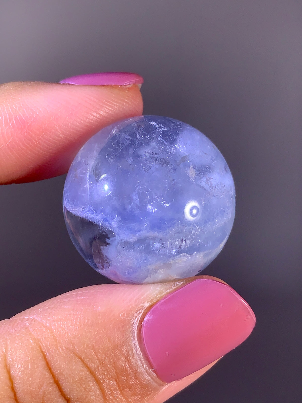 Rare Collector's Piece Dumortierite Sphere | Brazil