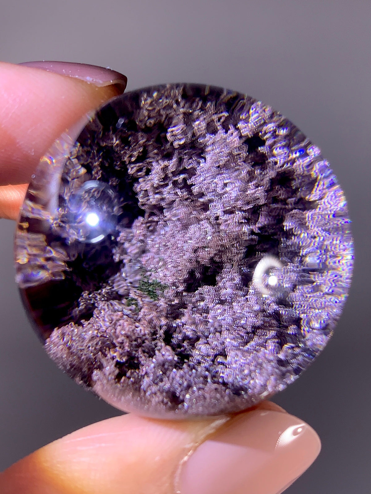 Collector’s Grade Sparkling Pink Garden Quartz Sphere | Brazil