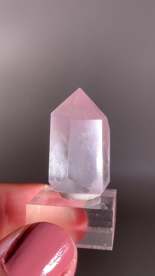 Rare Pink Lithium Tower from Brazil